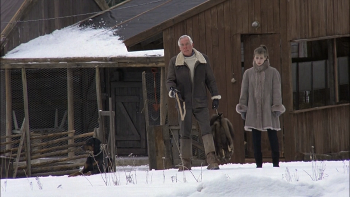 Lee Marvin, Joanna Pacula in "Gorky Park", 1983, Regie Michael Apted.