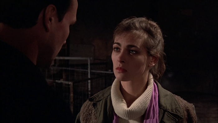 William Hurt, Joanna Pacula in "Gorky Park", 1983, Regie Michael Apted.