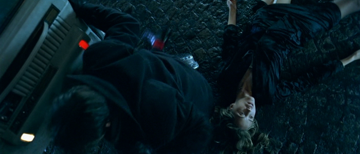 Jean-Hugues Anglade, Hélène de Fougerolles in "Mortel Transfert" ("Mortal Transfer"), 2001, Regie Jean-Jacques Beineix.