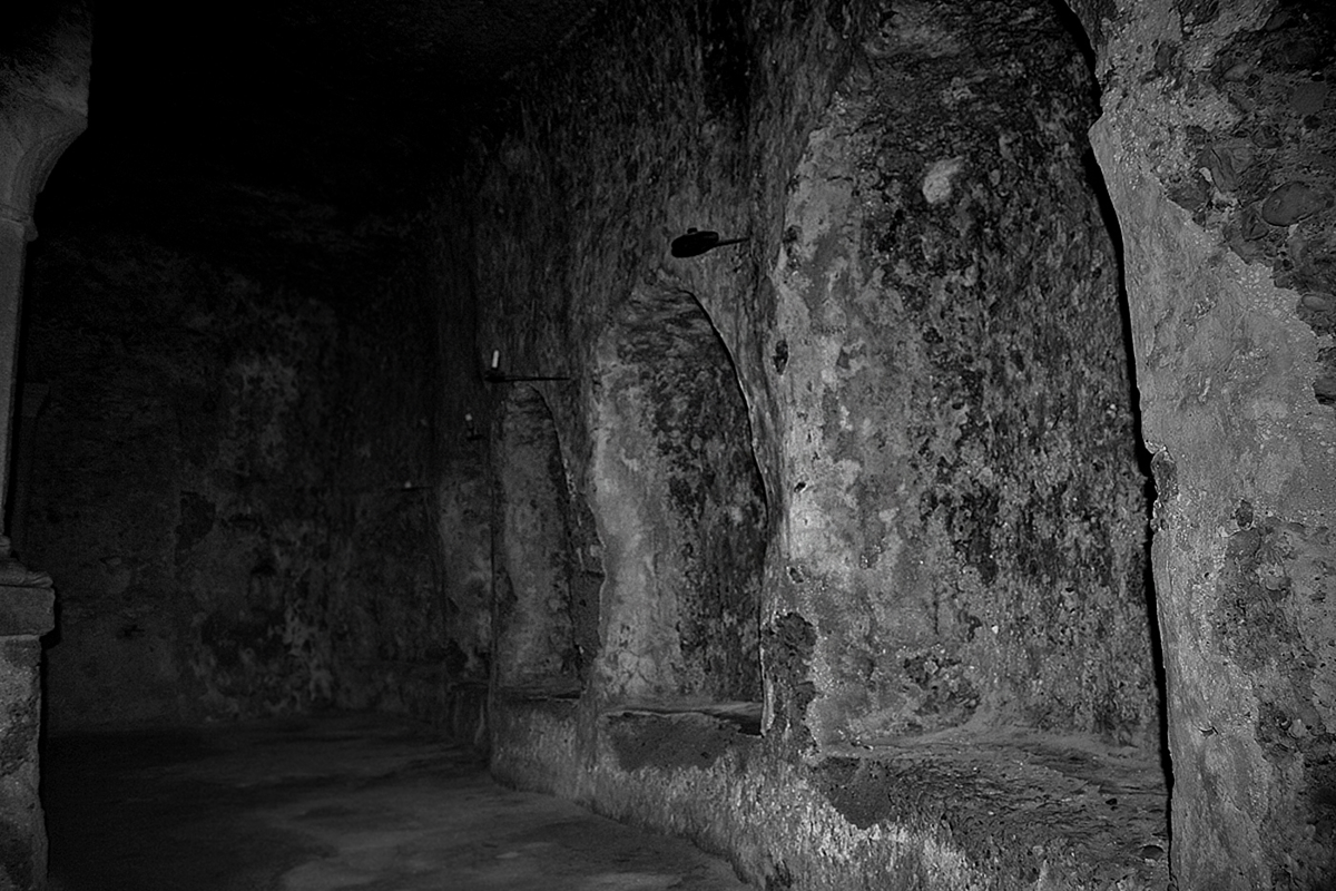 Salzburg. Die Katakomben.