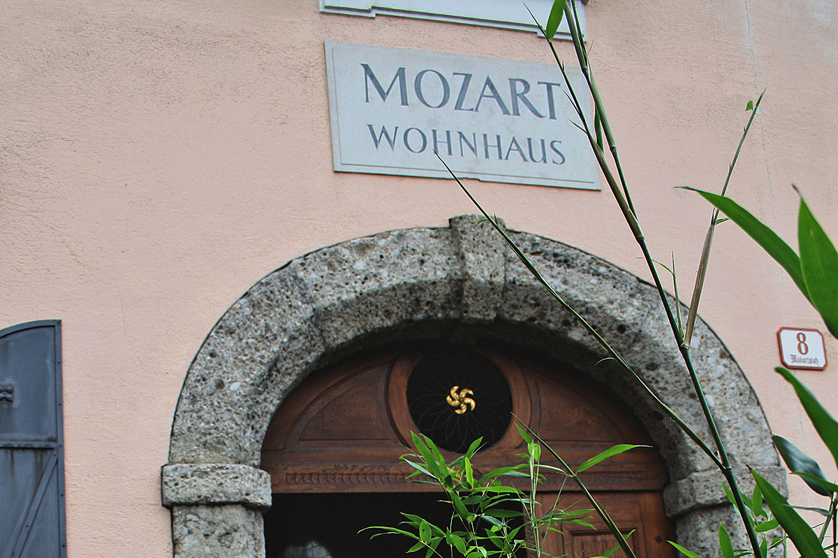 Salzburg, Mozart Wohnhaus