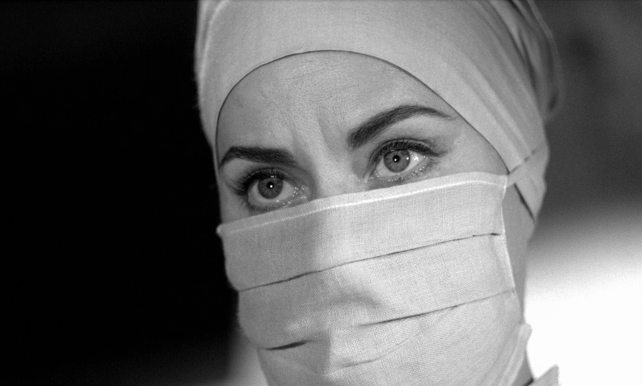 Alida Valli in Les yeux sans visage, Eyes Without A Face, Augen ohne Gesicht, Frankreich 1960, Regie Georges Franju.