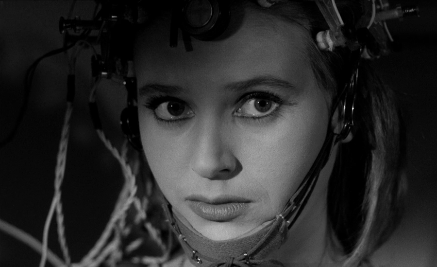 Beatrice Altariba in Les yeux sans visage, Eyes Without A Face, Augen ohne Gesicht, Frankreich 1960, Regie Georges Franju.