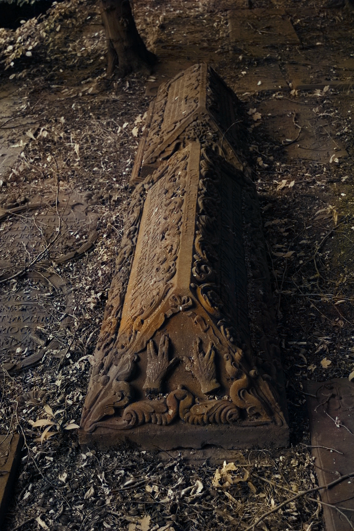 Jüdischer Friedhof Hamburg Altona.