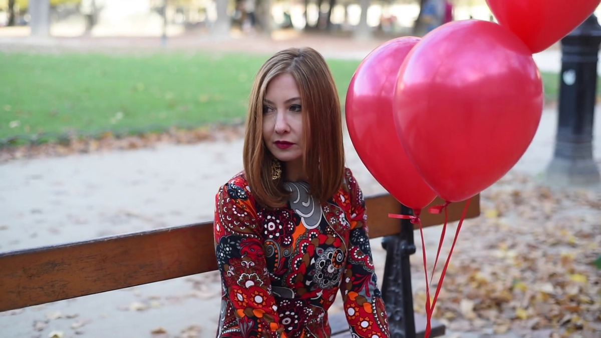 Rykarda Parasol, Paris, Place des Vosges.