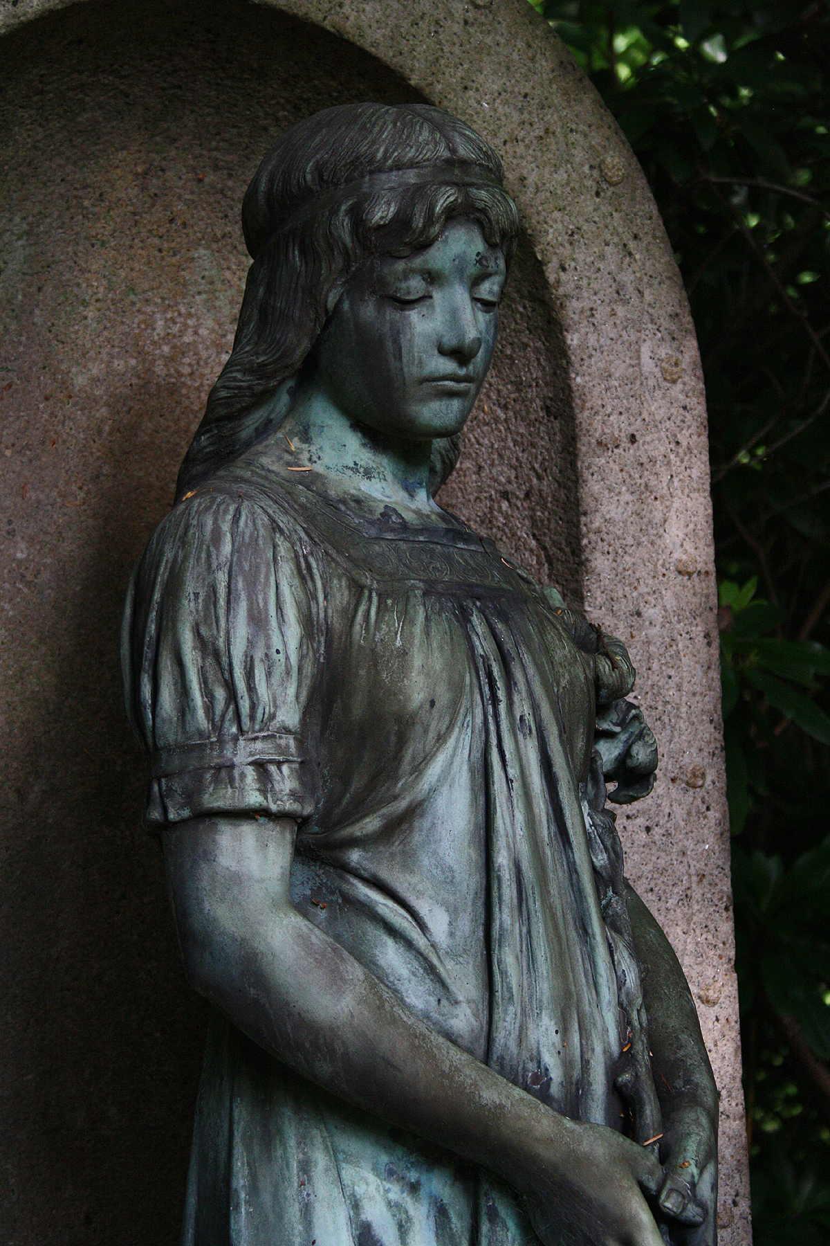 Friedhof Ohlsdorf, Hamburg. Ohlsdorf Cemetery.