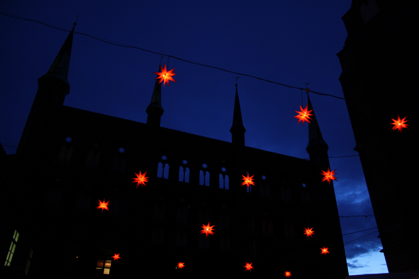 Lübeck, Weihnachtsmarkt.