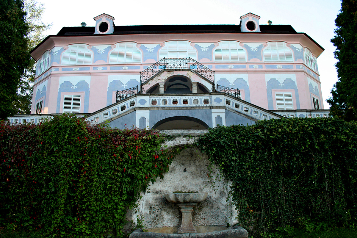 Cesky Krumlov. Krumau. Schloßgarten. Bellaria.
