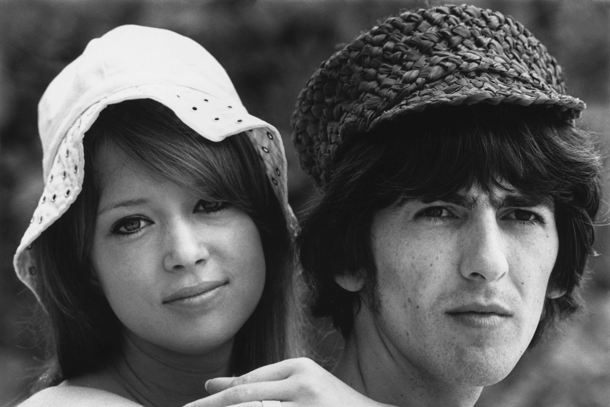 Pattie Boyd, George Harrison.