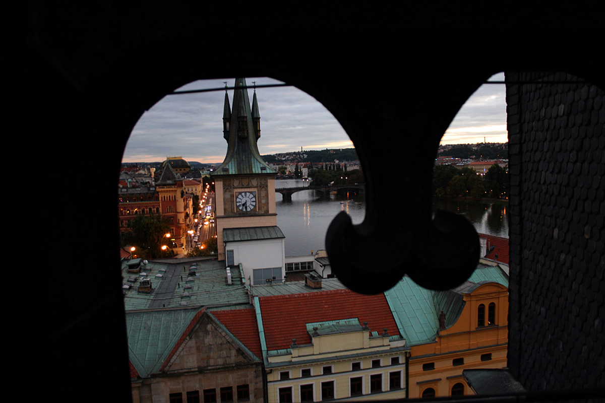 Prag. Altstädter Brückenturm.