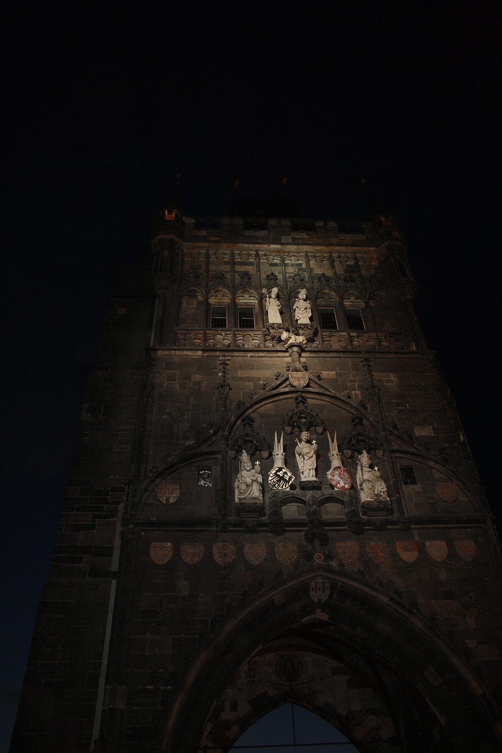 Prag. Altstädter Brückenturm.