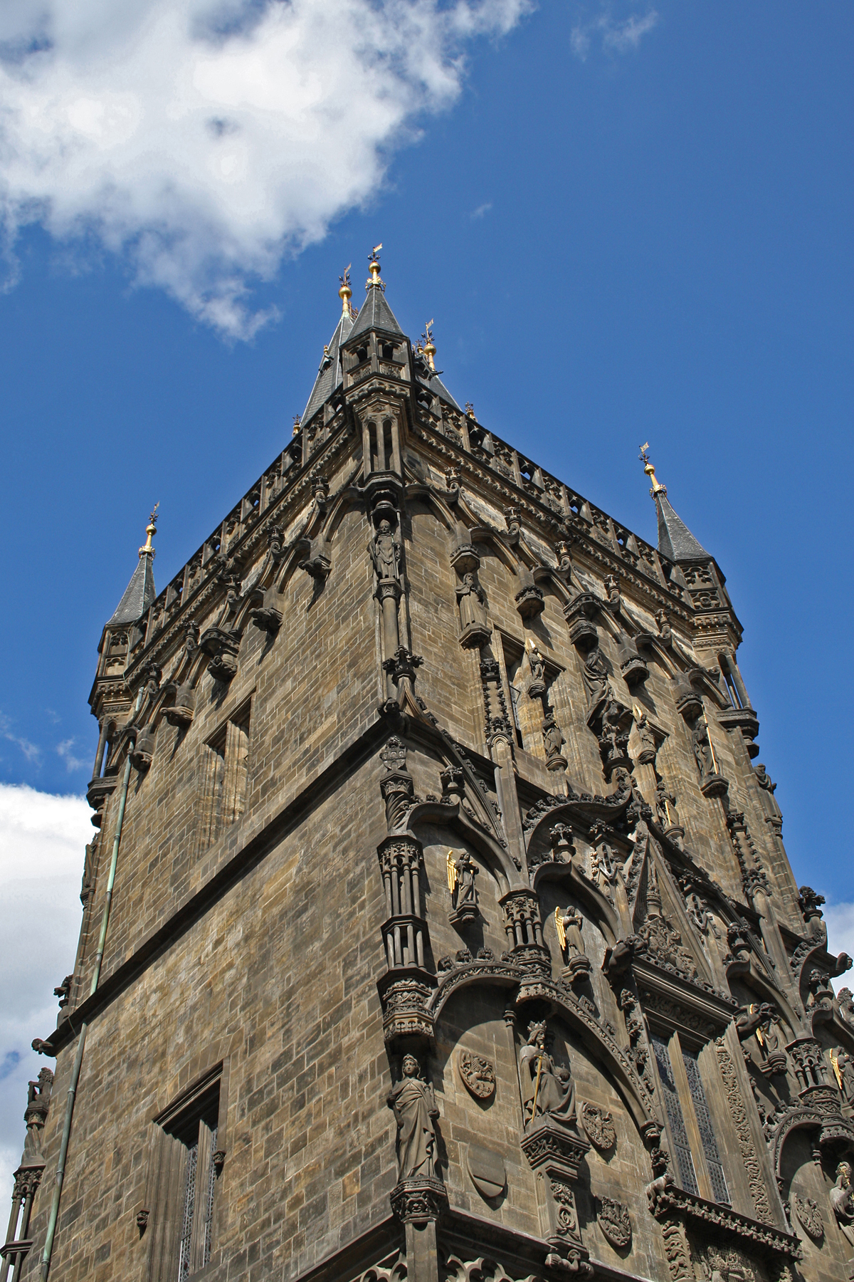 Prag. Der Pulverturm.