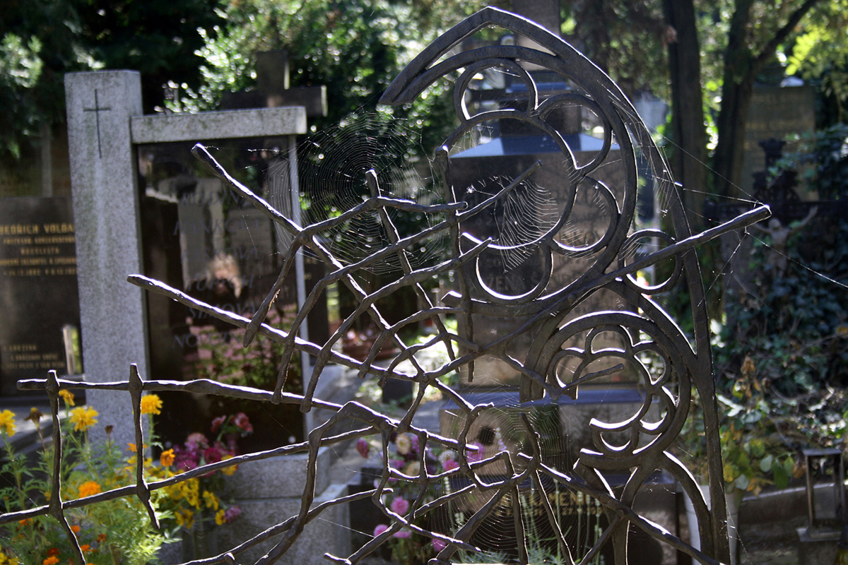 Prag. Vyšehrad. Friedhof.