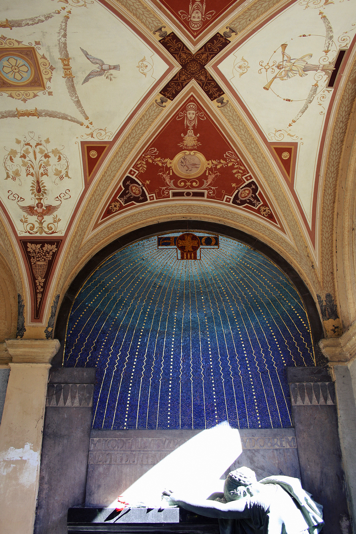 Prag. Vyšehrad. Friedhof.