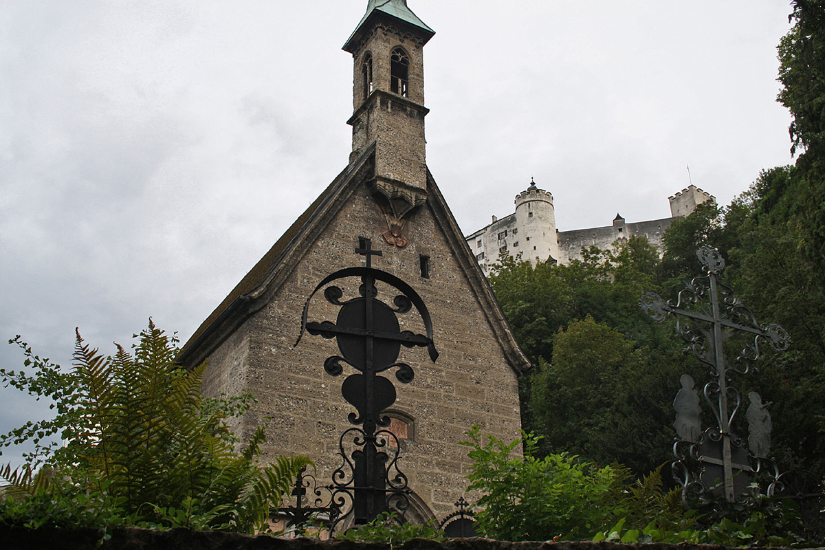Salzburg, Friedhof St. Peter.