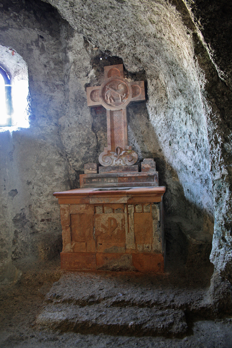 Salzburg. Die Katakomben. Maximuskapelle.