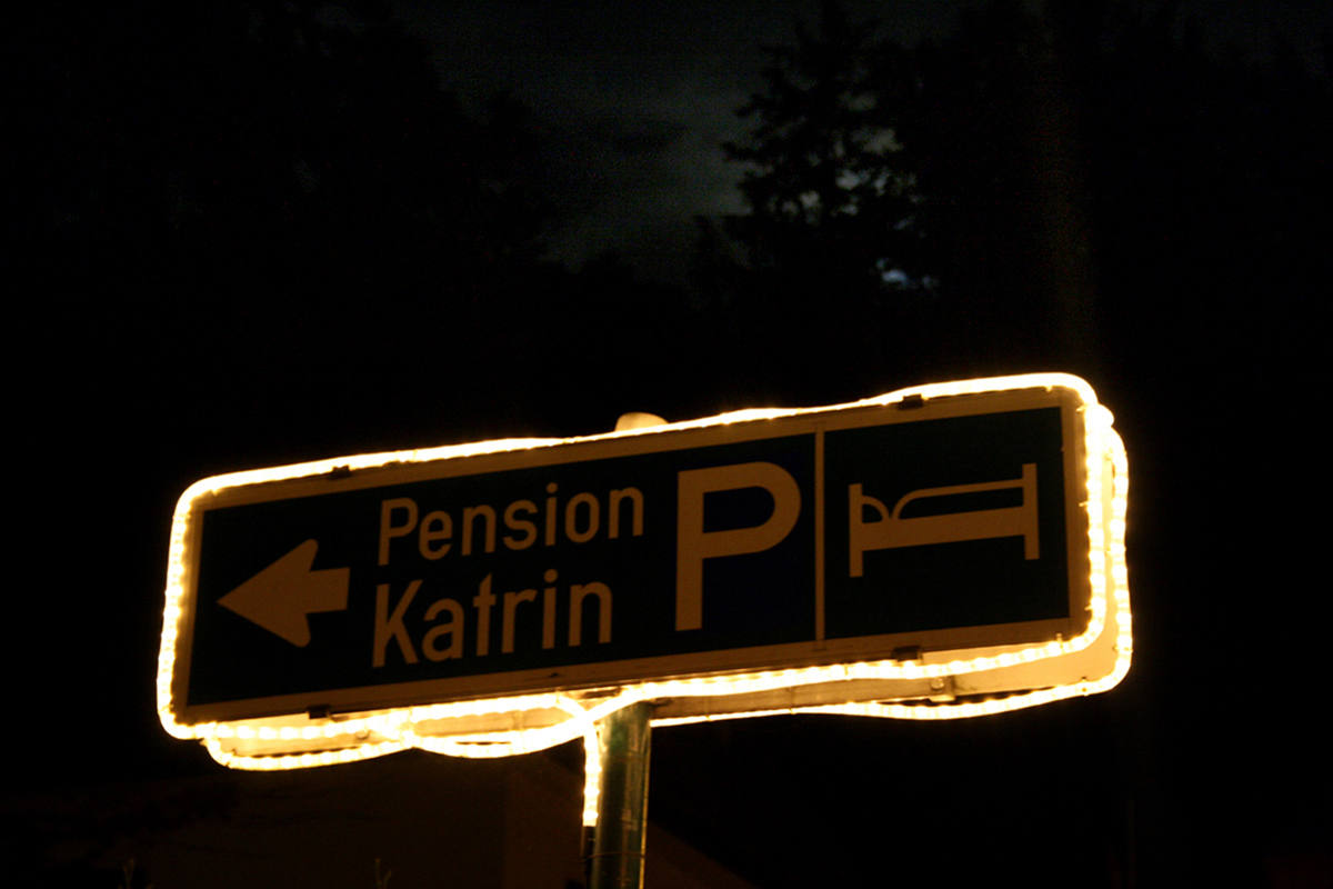 Salzburg. Pension Katrin.