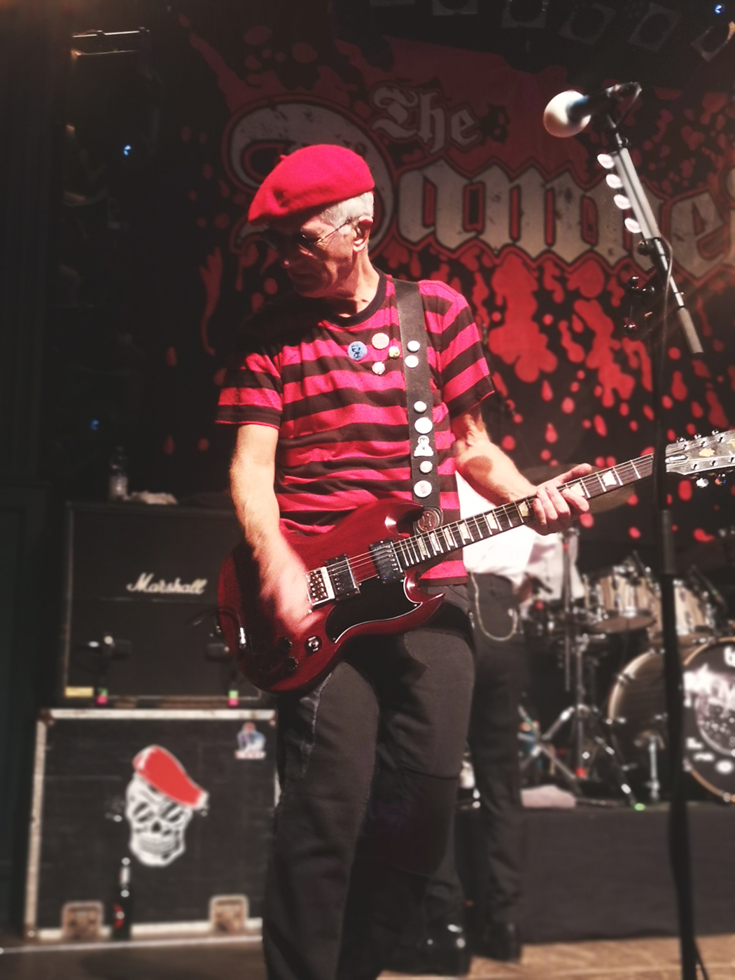 The Damned, Grünspan Hamburg, 07.03.2023. Foto von Christian Erdmann.