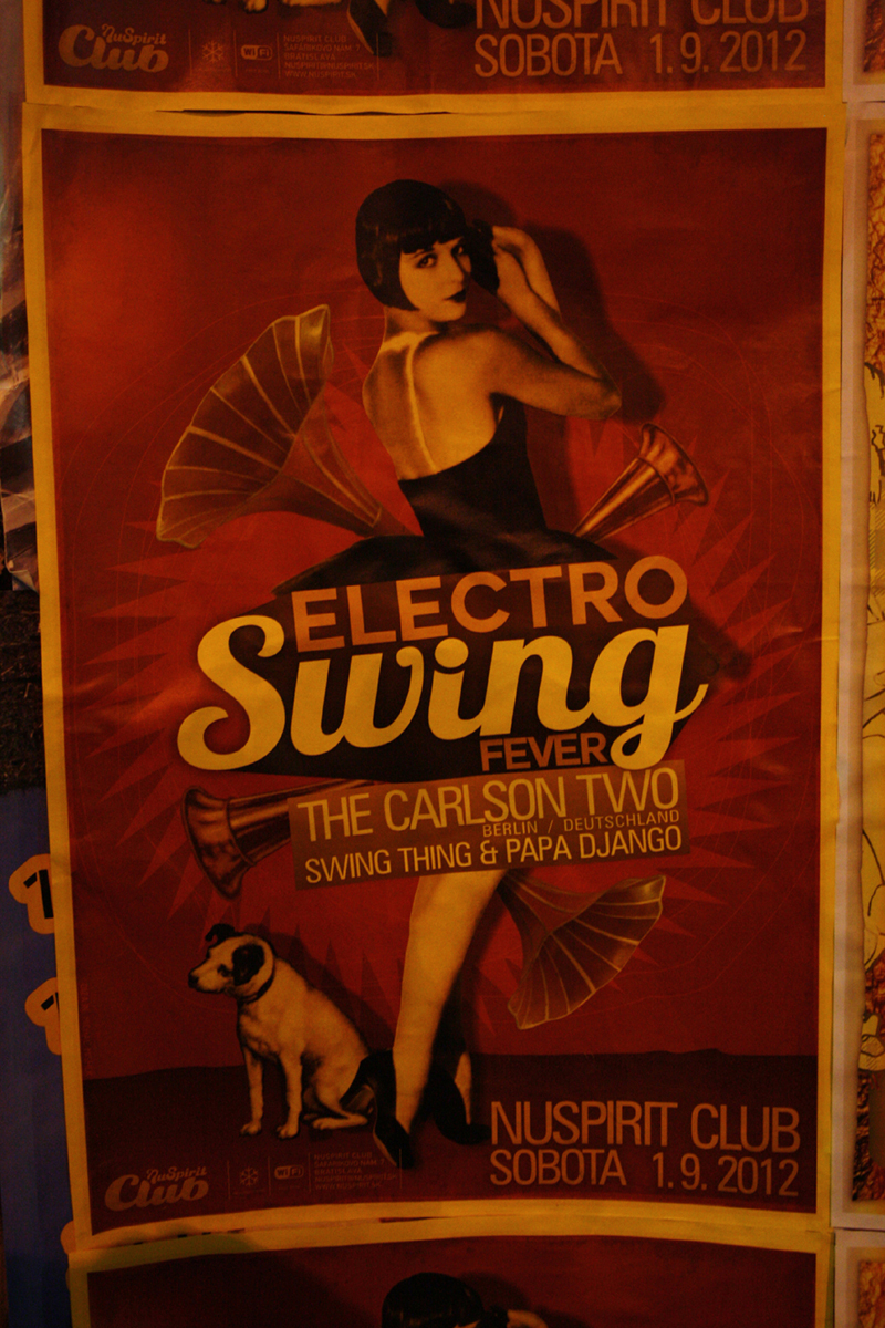 Bratislava, 2012, Louise Brooks, Nuspirit Club.