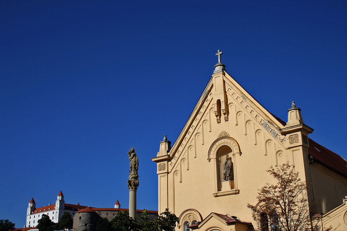 Bratislava, Kapuzinerkirche.
