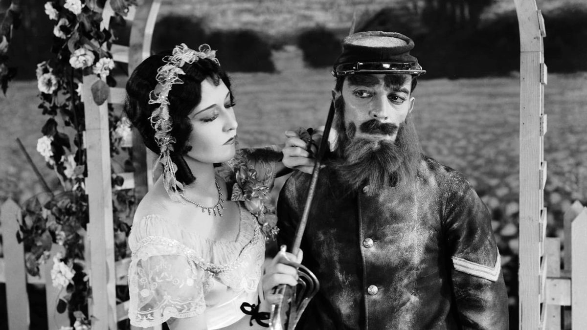 Buster Keaton und Dorothy Sebastian in "Spite Marriage".
