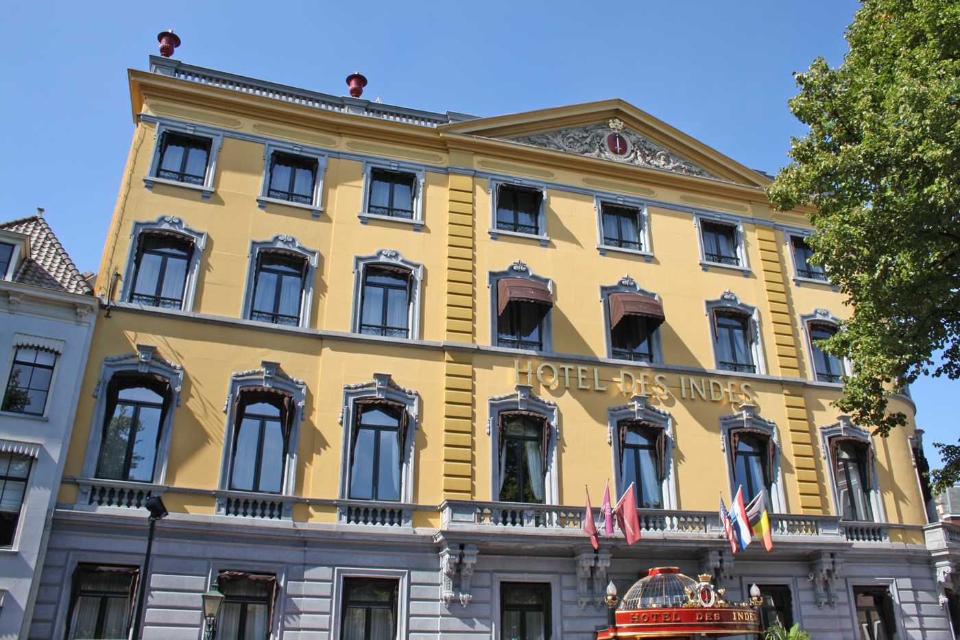 Hotel des Indes, Den Haag, das Hotel, in dem Anna Pavlova verstarb.
