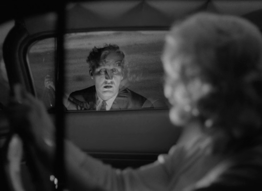 Candace Hilligoss und Herk Harvey in "Carnival of Souls" ("Tanz der toten Seelen"), 1962, Regie Herk Harvey.