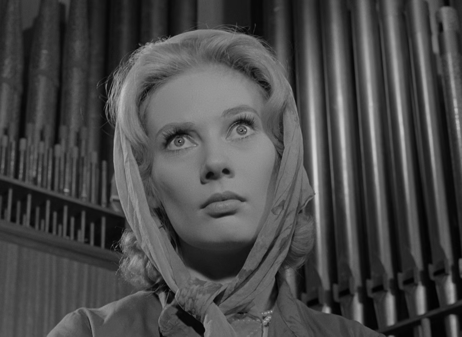 Candace Hilligoss in "Carnival of Souls" ("Tanz der toten Seelen"), 1962, Regie Herk Harvey.
