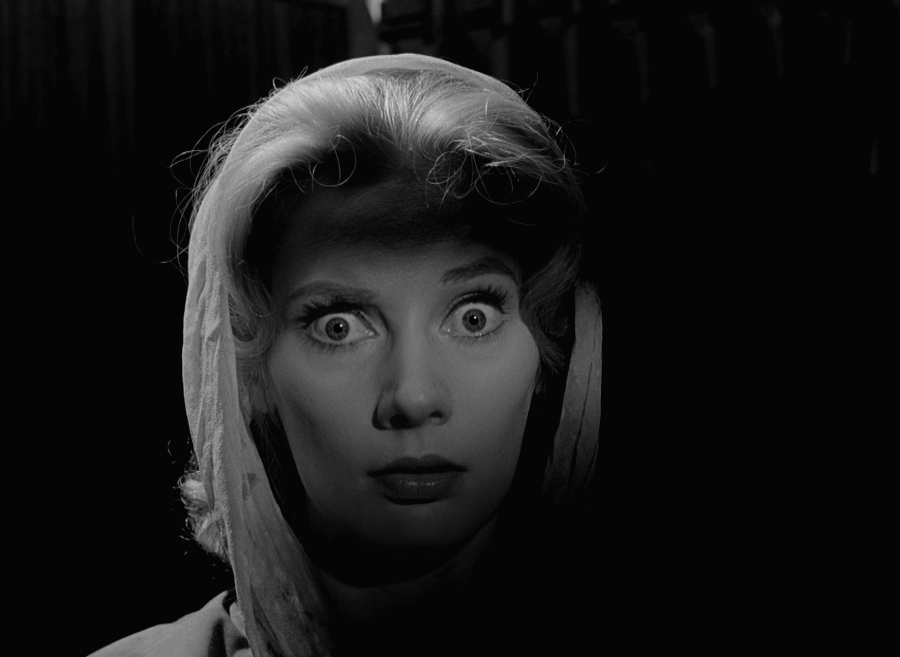 Candace Hilligoss in "Carnival of Souls" ("Tanz der toten Seelen"), 1962, Regie Herk Harvey.