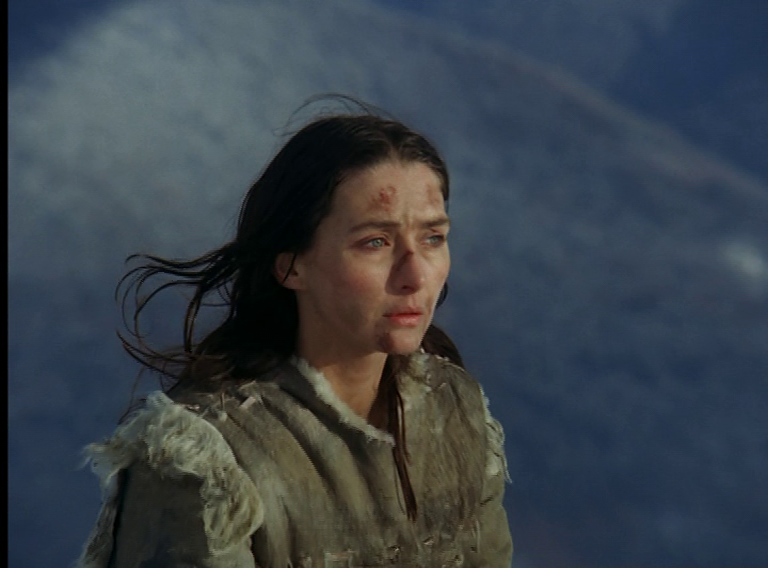 Christine Kaufmann als Labiskwee in "Lockruf des Goldes", Fernsehfilm in 4 Teilen von 1975, 4. Teil: "Vierauge". Artikel von Christian Erdmann.