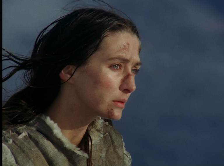 Christine Kaufmann als Labiskwee in "Lockruf des Goldes", Fernsehfilm in 4 Teilen von 1975, 4. Teil: "Vierauge". Artikel von Christian Erdmann.