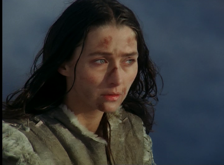 Christine Kaufmann als Labiskwee in "Lockruf des Goldes", Fernsehfilm in 4 Teilen von 1975, 4. Teil: "Vierauge". Artikel von Christian Erdmann.