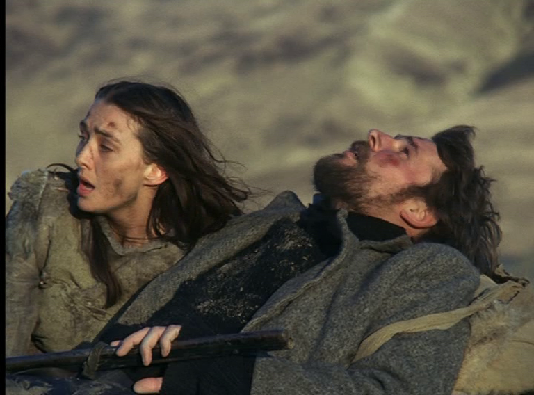 Christine Kaufmann als Labiskwee in "Lockruf des Goldes", Fernsehfilm in 4 Teilen von 1975, 4. Teil: "Vierauge". Artikel von Christian Erdmann.