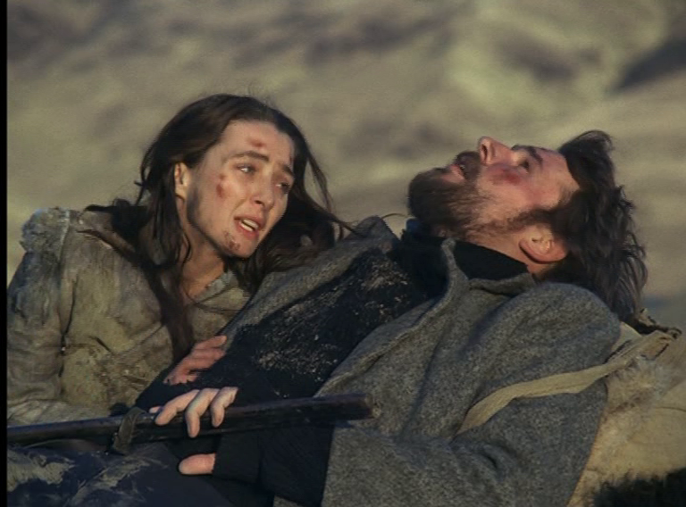 Christine Kaufmann als Labiskwee in "Lockruf des Goldes", Fernsehfilm in 4 Teilen von 1975, 4. Teil: "Vierauge". Artikel von Christian Erdmann.