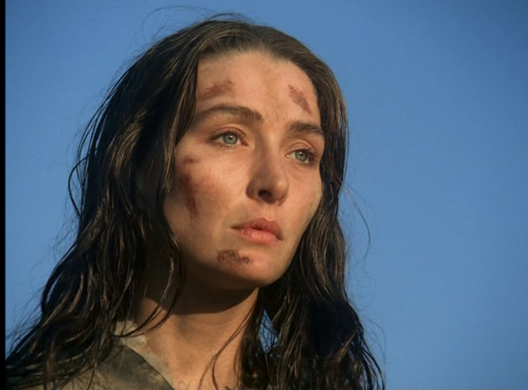 Christine Kaufmann als Labiskwee in "Lockruf des Goldes", Fernsehfilm in 4 Teilen von 1975, 4. Teil: "Vierauge". Artikel von Christian Erdmann.