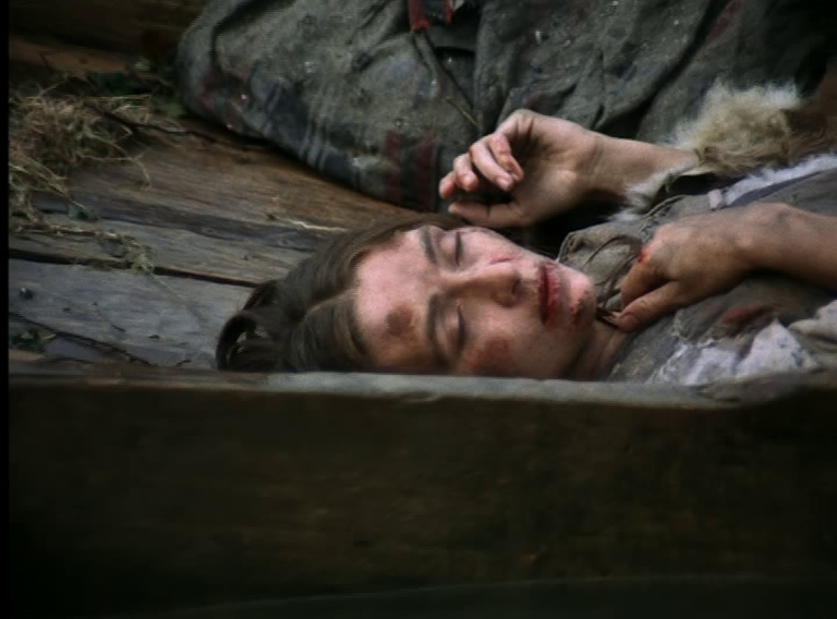 Christine Kaufmann als Labiskwee in "Lockruf des Goldes", Fernsehfilm in 4 Teilen von 1975, 4. Teil: "Vierauge". Artikel von Christian Erdmann.