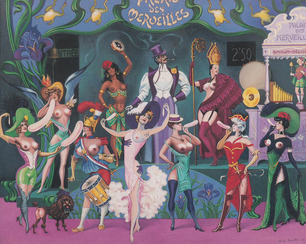 Clovis Trouille, Le palais des merveilles.