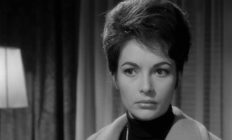 Karin Dor in "Der Würger von Schloss Blackmoor", 1963.
