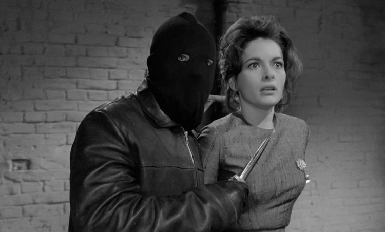 Karin Dor in "Der Würger von Schloss Blackmoor", 1963.