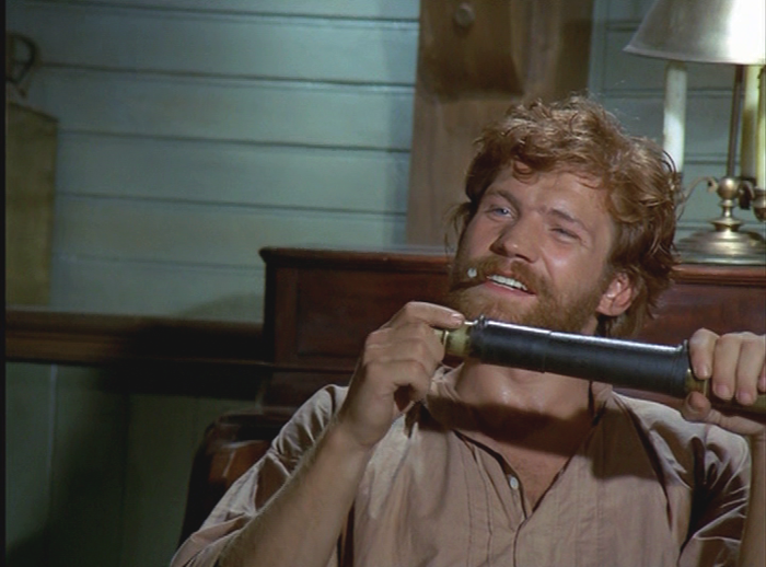 Raimund Harmstorf in "Der Seewolf", ZDF-Vierteiler.