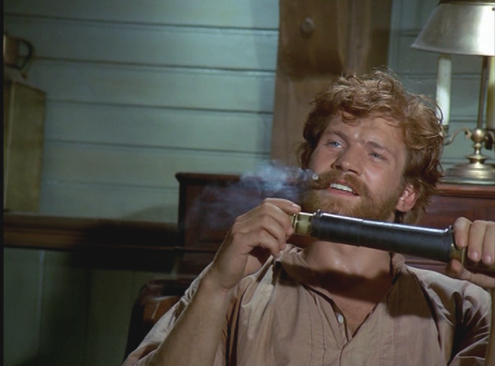 Raimund Harmstorf in "Der Seewolf", ZDF-Vierteiler.