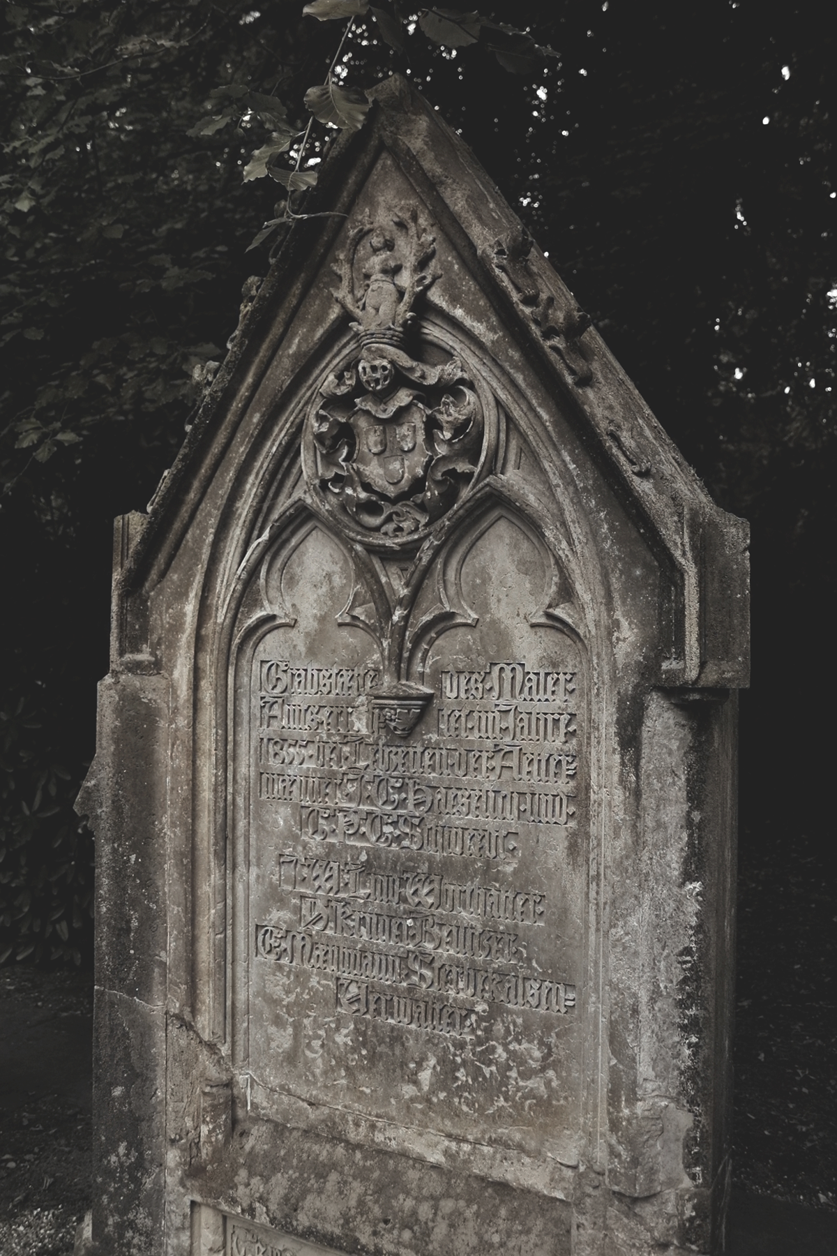 Friedhof Ohlsdorf Hamburg. Ohlsdorf Cemetery Hamburg. Foto von Christian Erdmann.