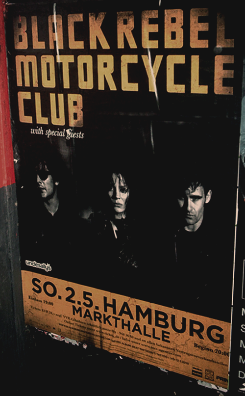 Black Rebel Motorcycle Club, Markthalle Hamburg, 02.05.2010. Foto Christian Erdmann.