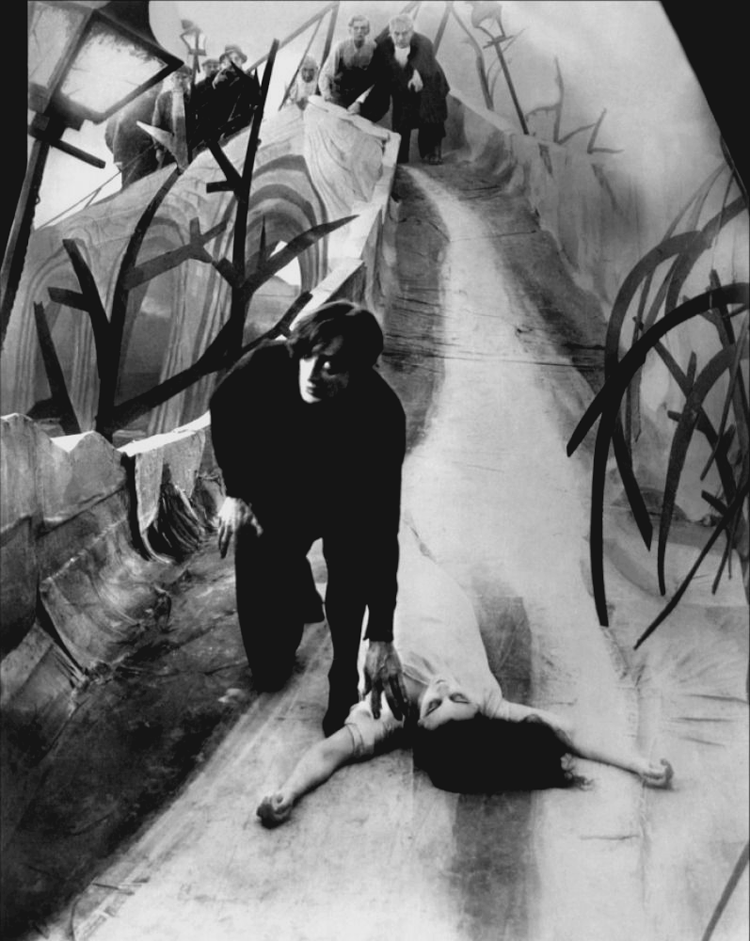 Das Cabinet des Dr. Caligari, 1920, Conrad Veidt und Lil Dagover.