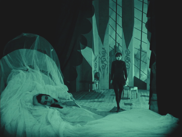 Das Cabinet des Dr. Caligari, 1920, Conrad Veidt und Lil Dagover.