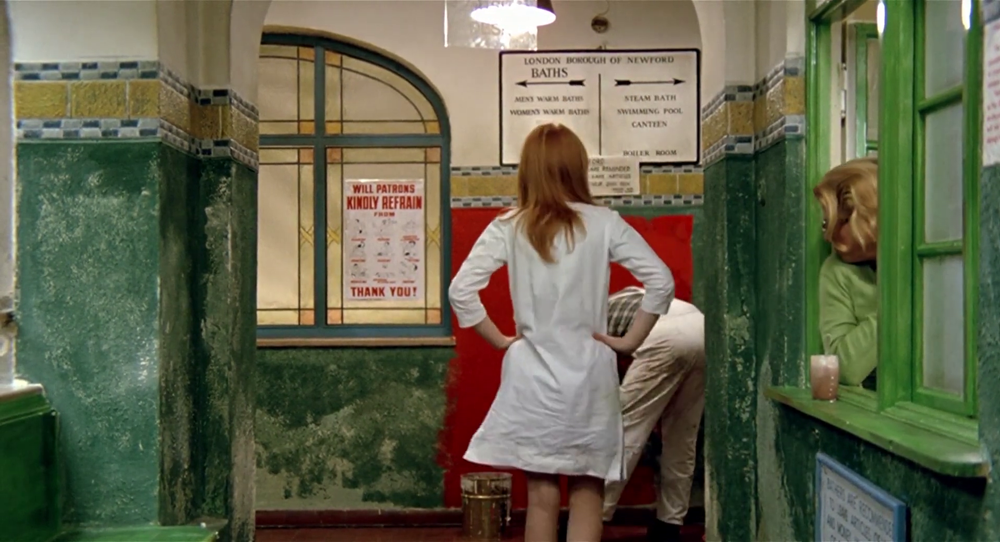 Jane Asher in "Deep End" von Jerzy Skolimowski, 1970.