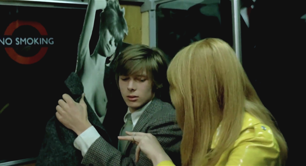 Jane Asher, John Moulder-Brown in "Deep End" von Jerzy Skolimowski, 1970.