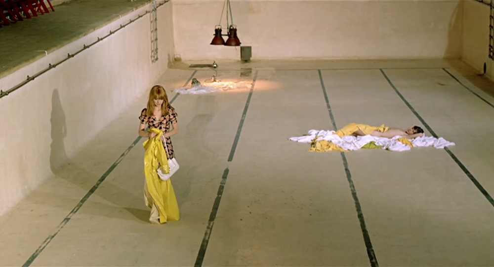 Jane Asher, John Moulder-Brown in "Deep End" von Jerzy Skolimowski, 1970.