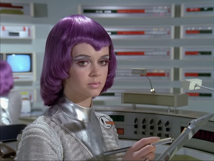 Gabrielle Drake als Lt. Ellis in der TV-Serie "UFO".