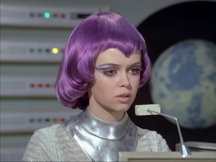 Gabrielle Drake als Lt. Ellis in der TV-Serie "UFO".
